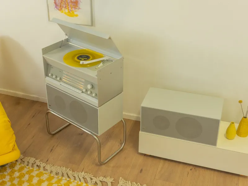 Pamono 3 & L 40 Speakers by Dieter Rams for Braun Atelier, 1960s> Electronics
