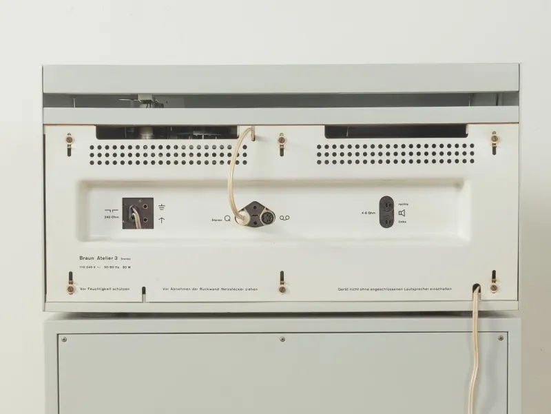 Pamono 3 & L 40 Speakers by Dieter Rams for Braun Atelier, 1960s> Electronics