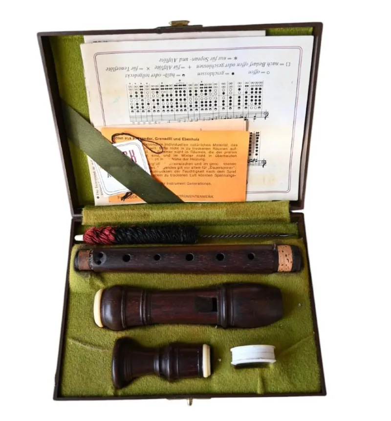 Sale Pamono 429 Alto Recorder Grenadilla by Moeck Rottenburgh