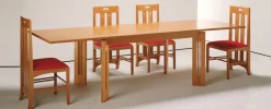 New Pamono 320 Berlino Extendable Table by Charles Rennie Mackintosh for Cassina