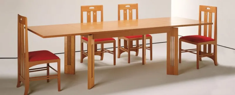 New Pamono 320 Berlino Extendable Table by Charles Rennie Mackintosh for Cassina