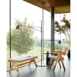 New Pamono 051 Capitol Complex Office Chair with Cushion by Pierre Jeanneret for Cassina