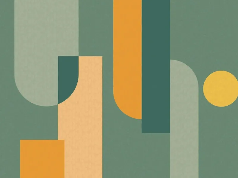 Pamono 18 Composition Green Wallpaper by Officinarkitettura> Decorative Objects