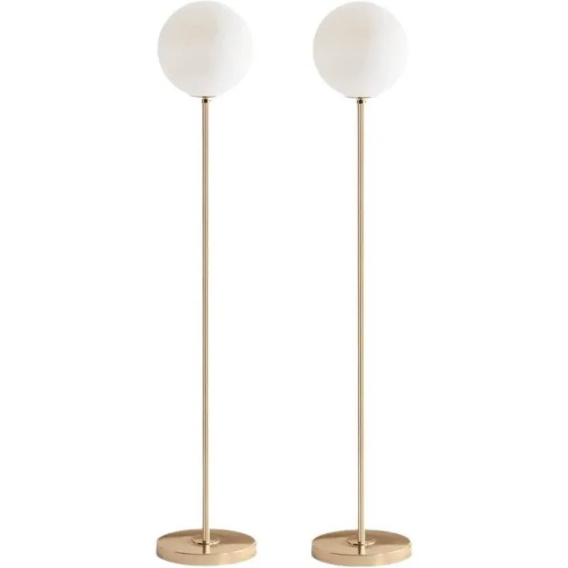 Pamono 06 Dimmable Brass Floor Lamps by Magic Circus Editions, Set of 2