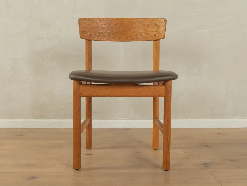Pamono 3236 Dining Chairs by Børge Mogensen for Fredericia, 1950s, Set of 5> Dining Tables & Sets