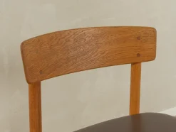 Pamono 3236 Dining Chairs by Børge Mogensen for Fredericia, 1950s, Set of 5><noscript><img width=