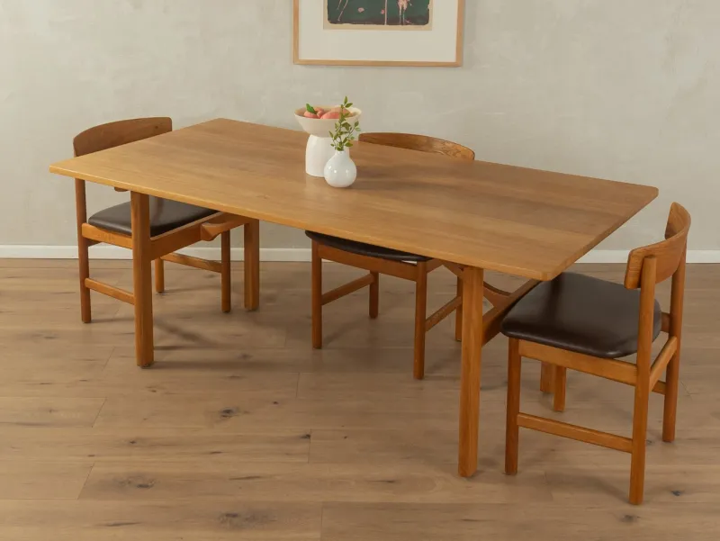 New Pamono 6284 Dining Table by Børge Mogensen for Fredericia, 1950s