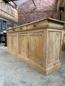 Pamono 4 Door Elm Sideboard, 19th Century><noscript><img width=