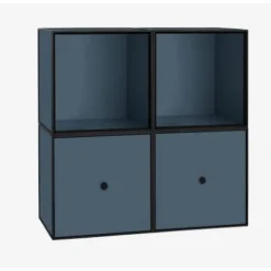 Pamono 35 Fjord Frame Square Standard Box by Lassen> Trunks, Crates & Baskets