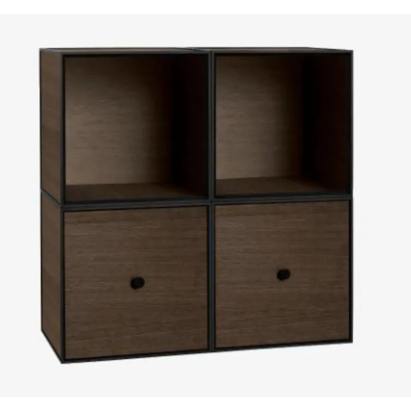Pamono 35 Fjord Frame Square Standard Box by Lassen> Trunks, Crates & Baskets