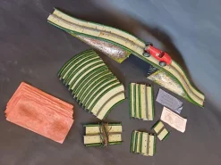 Pamono 13301 G/3 Race Track with Red No. 5 Racing Car from Märklin, 1930s><noscript><img width=