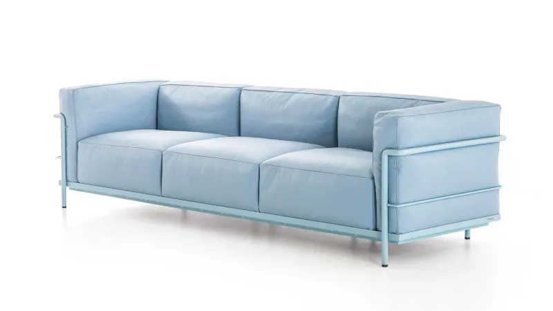 Best Pamono 3 Gran Confort Sofa by Le Corbusier for Cassina
