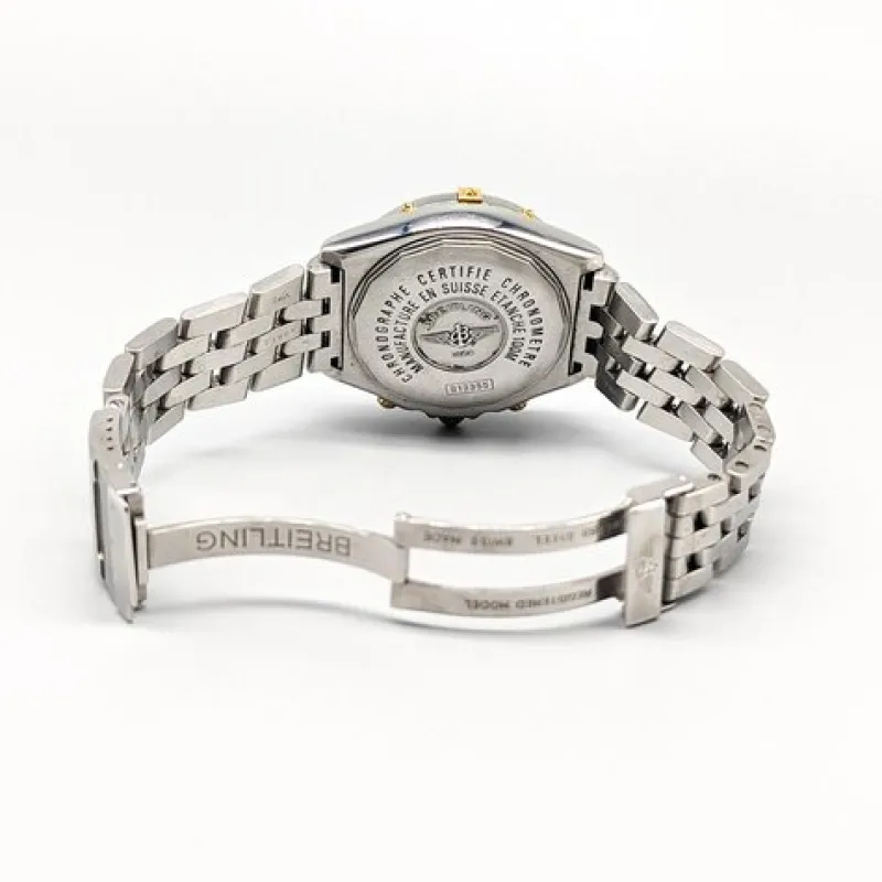 Online Pamono 18 Karat Gold Crosswind Watch with Diamonds from Breitling