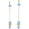Pamono 18 Karat Gold Dangle Earrings, Set of 2> Earrings