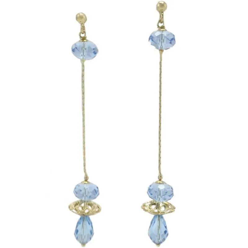 Pamono 18 Karat Gold Dangle Earrings, Set of 2> Earrings