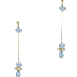 Pamono 18 Karat Gold Dangle Earrings, Set of 2> Earrings