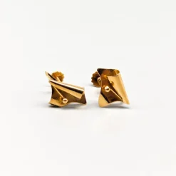 Pamono 18 Karat Gold Earrings, Set of 2> Earrings