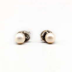 Outlet Pamono 18 Karat Gold Earrings with Diamonds, Set of 2
