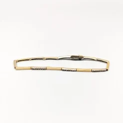 Hot Pamono 14 Karat Gold Fantasy Link with Stones