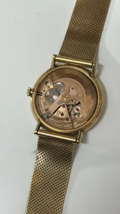 Hot Pamono 18 Karat Gold KLTS Omega Watch from Omega, 1950s