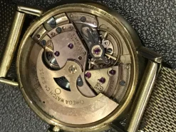 Hot Pamono 18 Karat Gold KLTS Omega Watch from Omega, 1950s