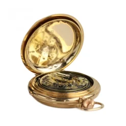 Pamono 14 Karat Gold Pocket Watch with Repeater from Reyem Frères Locle, Switzerland, 1900s><noscript><img width=