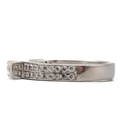Outlet Pamono 18 Karat Gold Ring with Diamonds