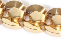 Pamono 18 Karat Gold Tank Bracelet