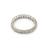 Online Pamono 18 Karat White Gold and Diamond Eternity Ring