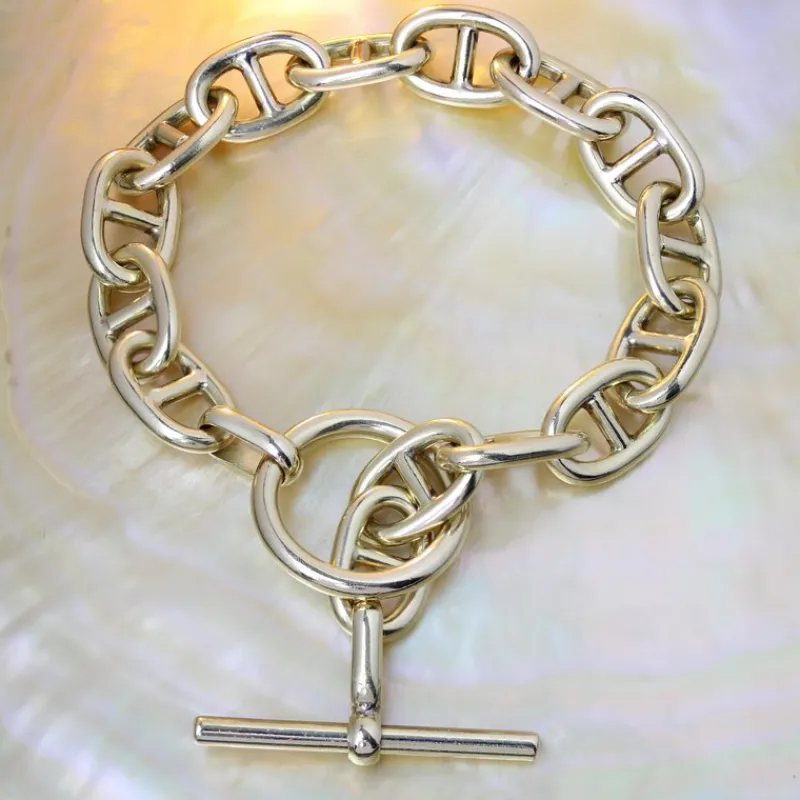 Pamono 18 Karat Yellow Gold Navy Mesh Bracelet, 1960s> Bracelets