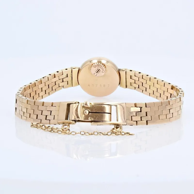 Outlet Pamono 18 Karat Yellow Gold Omega Ladys Watch, France, 1960s