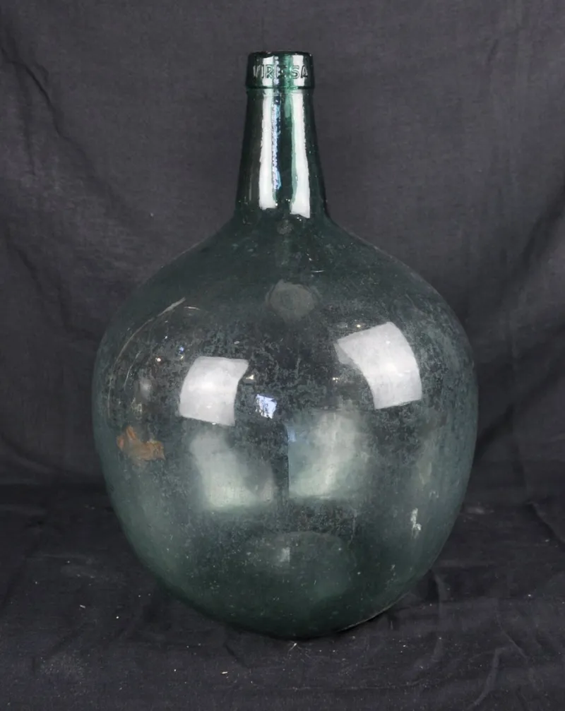 Pamono 16 Liter Demijohn from Viresa, 1970s> Bottles, Carafes & Jugs