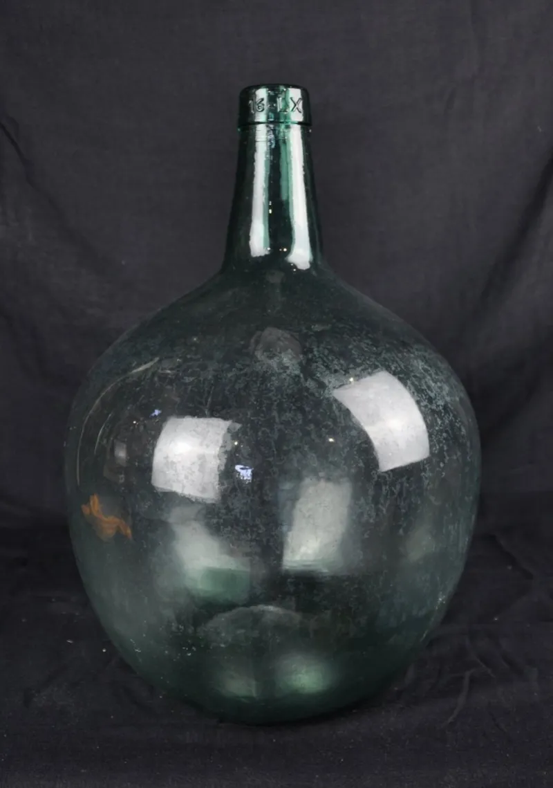 Pamono 16 Liter Demijohn from Viresa, 1970s> Bottles, Carafes & Jugs