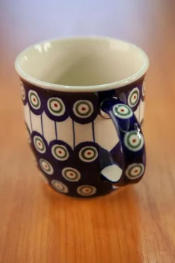 Pamono 350 ml Ceramic Mug by Ceramika Boleslawiec, Set of 4><noscript><img width=