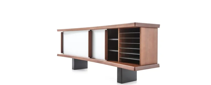 Outlet Pamono 513 Reflex Storage Unit by Charlotte Perriand for Cassina