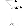 Hot Pamono 3 Rotating Arms Floor Lamp by Serge Mouille