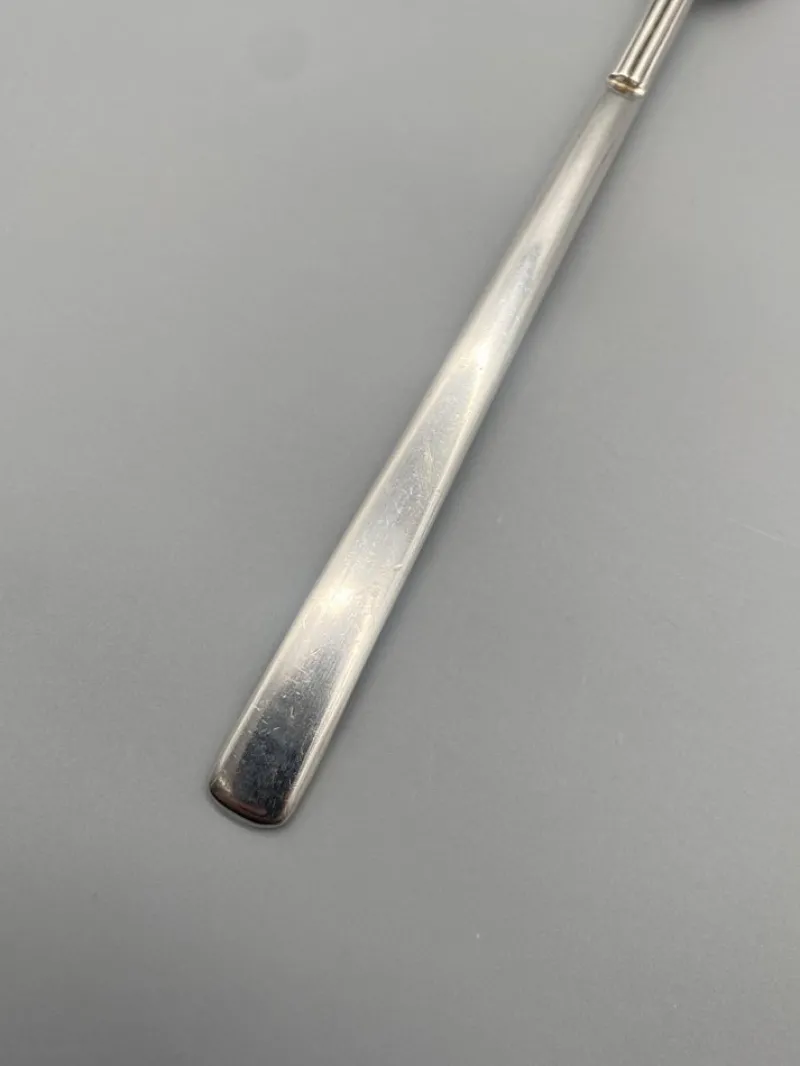Pamono 925 Silver Fork and Spoon by Carlo Scarpa for Cleto Munari, 1977, Set of 2> Cutlery & Serving Utensils