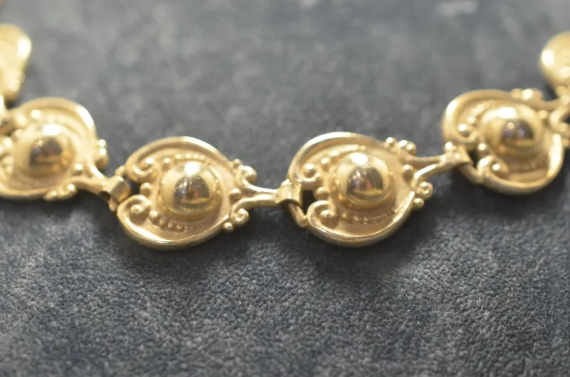 Sale Pamono 925 Silver Necklace and Bracelet by Margot de Taxco, 1940s, Set of 2