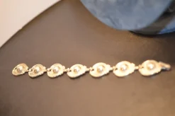 Sale Pamono 925 Silver Necklace and Bracelet by Margot de Taxco, 1940s, Set of 2