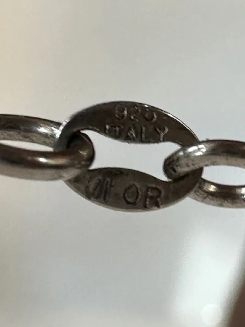 Sale Pamono 925 Silver Necklace and Bracelet Set, 1980s, Set of 2