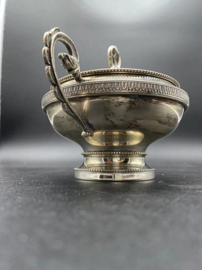 Pamono 800 Silver Sugar Bowl> Serving Dishes