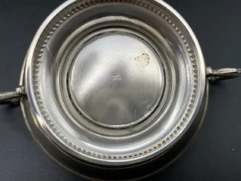 Pamono 800 Silver Sugar Bowl> Serving Dishes