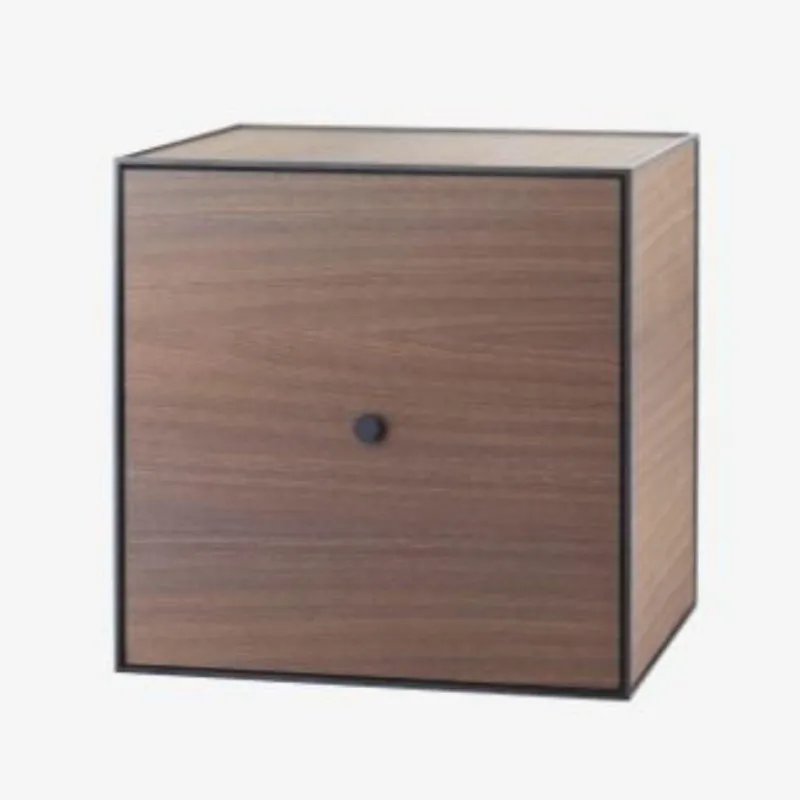 Discount Pamono 49 Smoked Oak Frame Box by Lassen