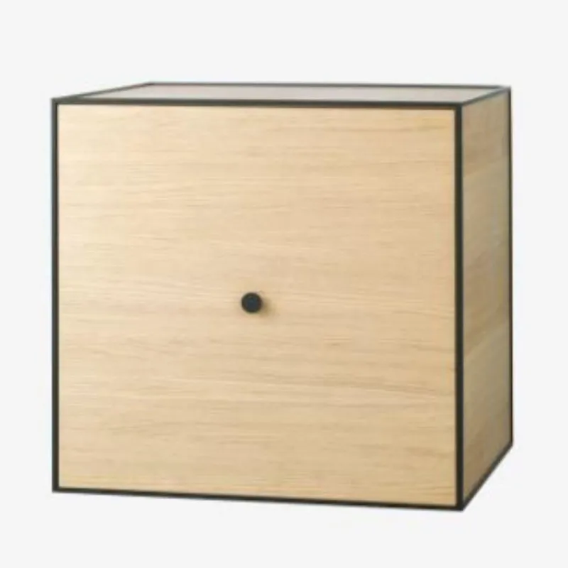 Discount Pamono 49 Smoked Oak Frame Box by Lassen