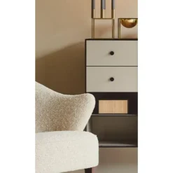 Discount Pamono 49 Smoked Oak Frame Box by Lassen