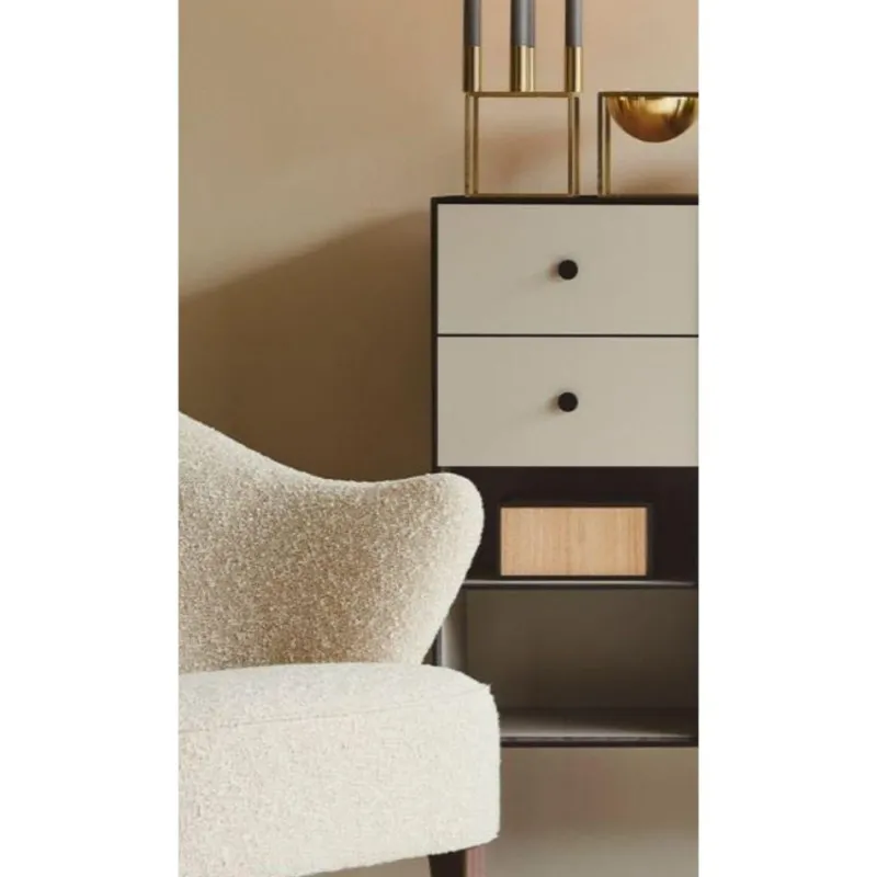 Discount Pamono 49 Smoked Oak Frame Box by Lassen