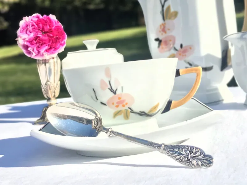 Outlet Pamono 6 Teaspoons in Silver, Art Nouveau, France, Ravinet Denfert, 1890s, Set of 6