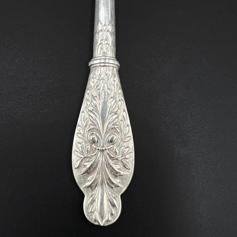 Outlet Pamono 6 Teaspoons in Silver, Art Nouveau, France, Ravinet Denfert, 1890s, Set of 6