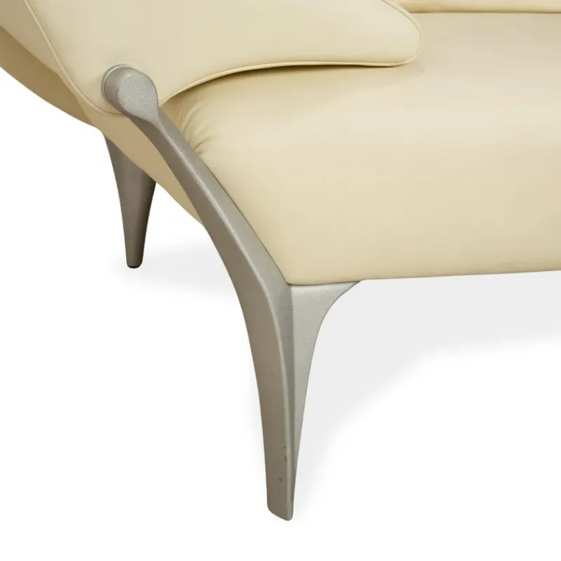 Discount Pamono 1600 Two-Seater Sofa and Ottoman in Leather by Rolf Benz, Set of 2