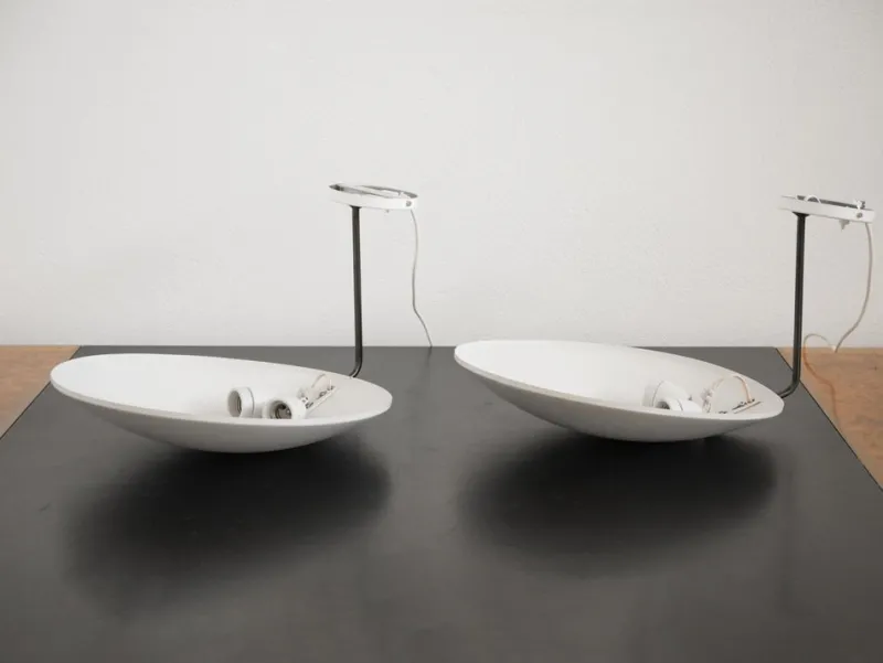 Pamono 232 Wall Lamps by Bruno Gatta, 1962, Set of 2